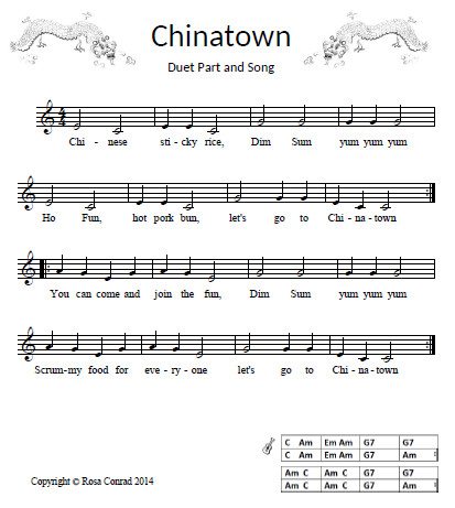 Chinatown song