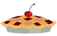 berry on a pie